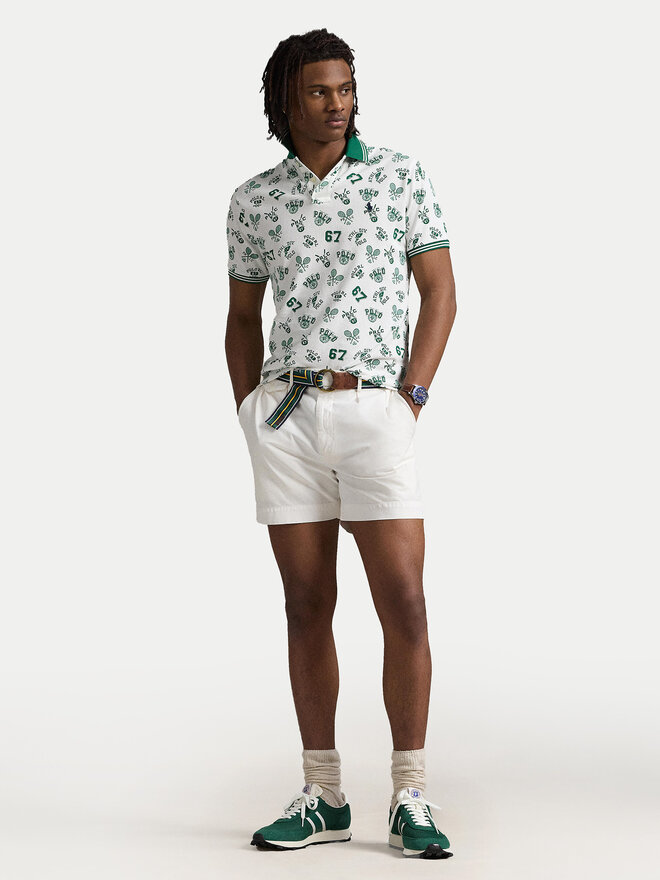 Polo Ralph Lauren Polo Ralph Lauren Poloshirt 710963484001 Weiß Custom Slim Fit