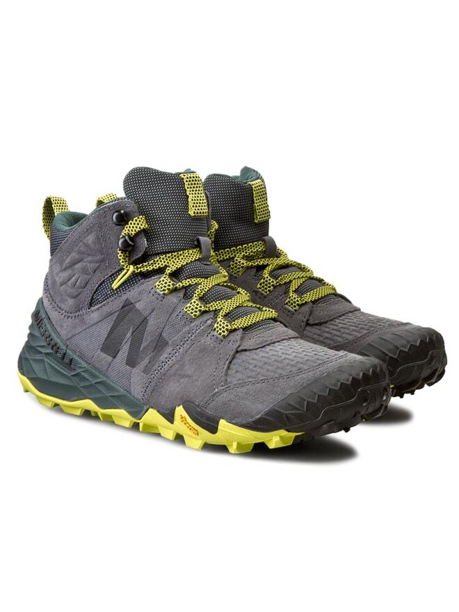 Botas de trekking Merrell All Out Terra Turf Mid J23649 Gris zapatos.es