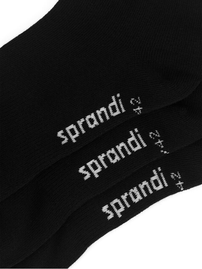 Sprandi 3er-Set niedrige Herrensocken Sprandi 0MB-003-SS24 (3-pack) Schwarz