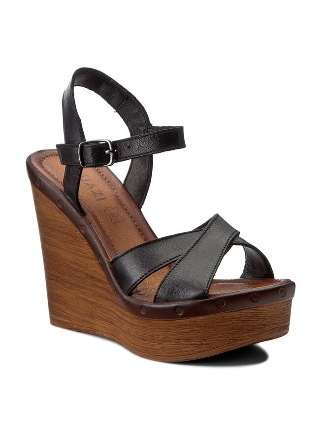 QUAZI Sandale QUAZI 15311-03 Negru