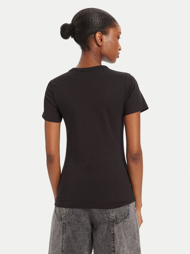 HUGO HUGO Camiseta Deloris 50532137 Negro Regular Fit