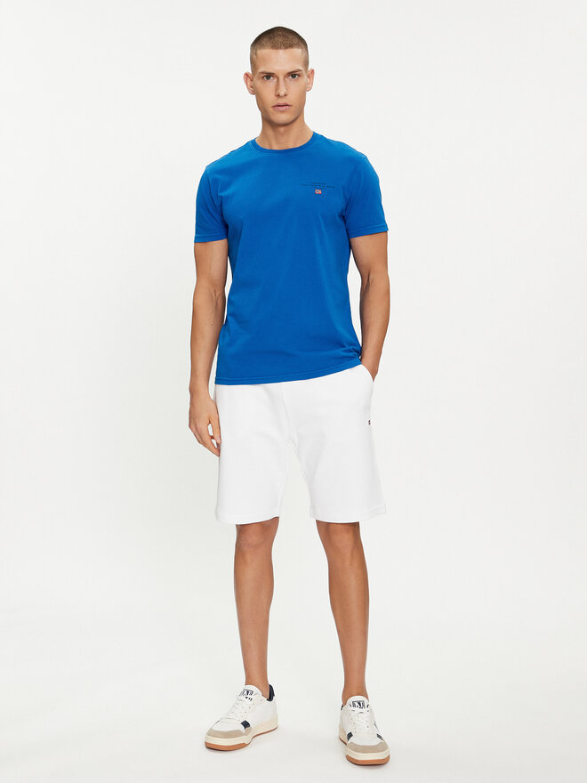 Napapijri Napapijri Camiseta Selbas NP0A4GBQ Azul Regular Fit