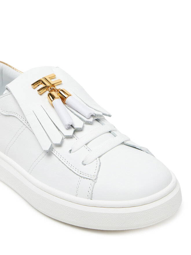Elisabetta Franchi Sneakersy Elisabetta Franchi F4-A9E-0232 Biały