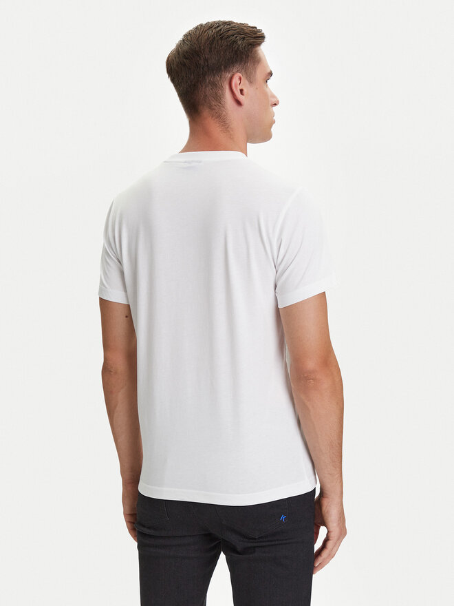 Karl Lagerfeld Jeans Karl Lagerfeld Jeans Camiseta A3M17037 Blanco Slim Fit