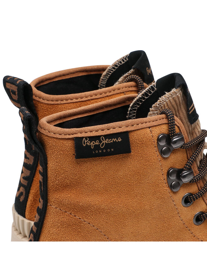 Pepe Jeans Ботильйони Pepe Jeans Ascot Desert PLS50429 Коричневий