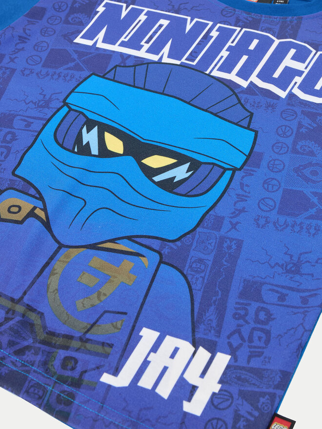LEGO LEGO Marškinėliai Ninjago 12011405 Mėlyna Regular Fit