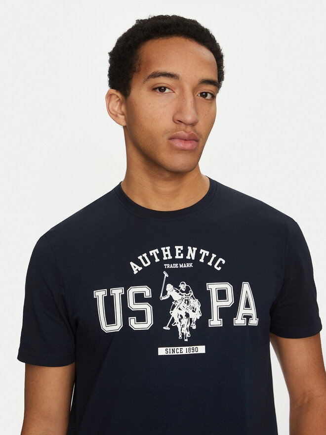 U.S. Polo Assn. U.S. Polo Assn. Marškinėliai MUP4083 Tamsiai mėlyna Regular Fit