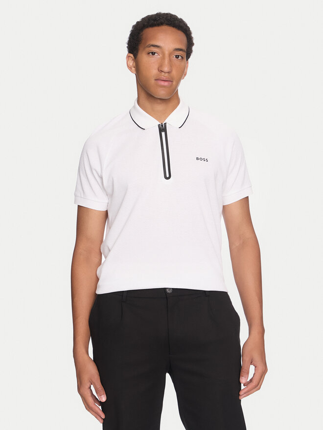 BOSS Boss Poloshirt Philix 50519760 Weiß Regular Fit