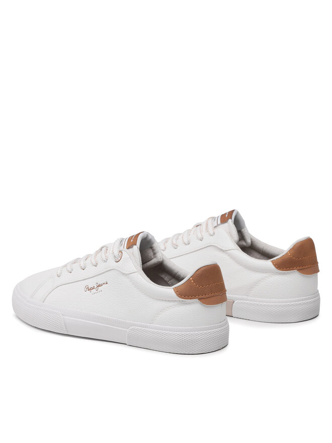 Pepe Jeans Сникърси Pepe Jeans Kenton Max W PLS31445 Бял