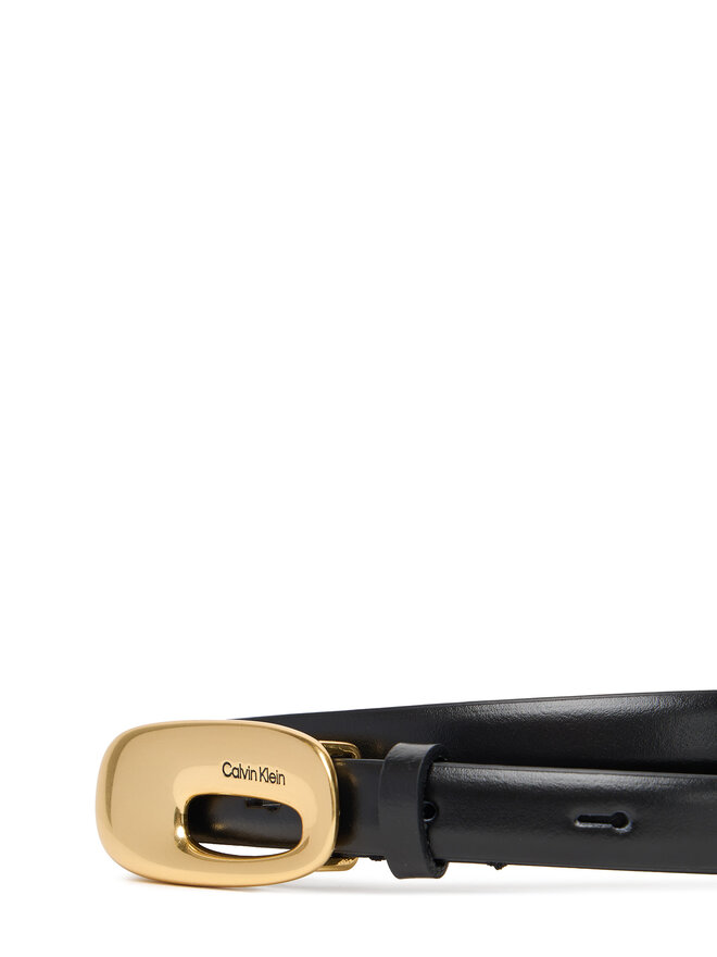 Calvin Klein Ζώνη Γυναικεία Calvin Klein Elongated Chucnhy Buckle 15Mm LV04F7022G Μαύρο