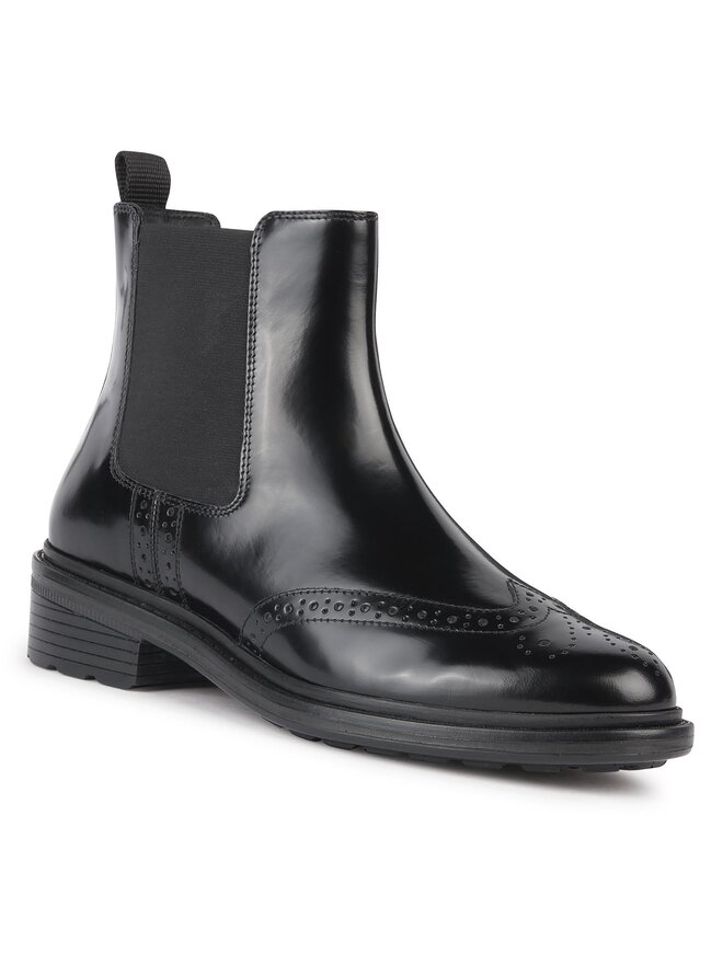 Geox Klassische Stiefeletten Geox D Walk Pleasure D36TGD 00038 C9999 Schwarz