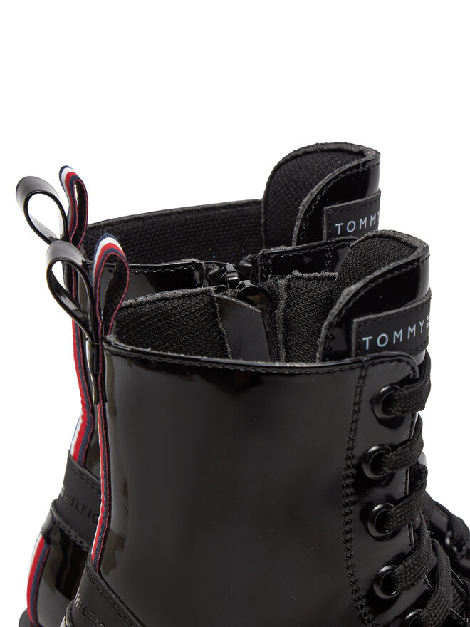 Tommy Hilfiger Μποτάκια Tommy Hilfiger T4A5-33588-0775 M Μαύρο