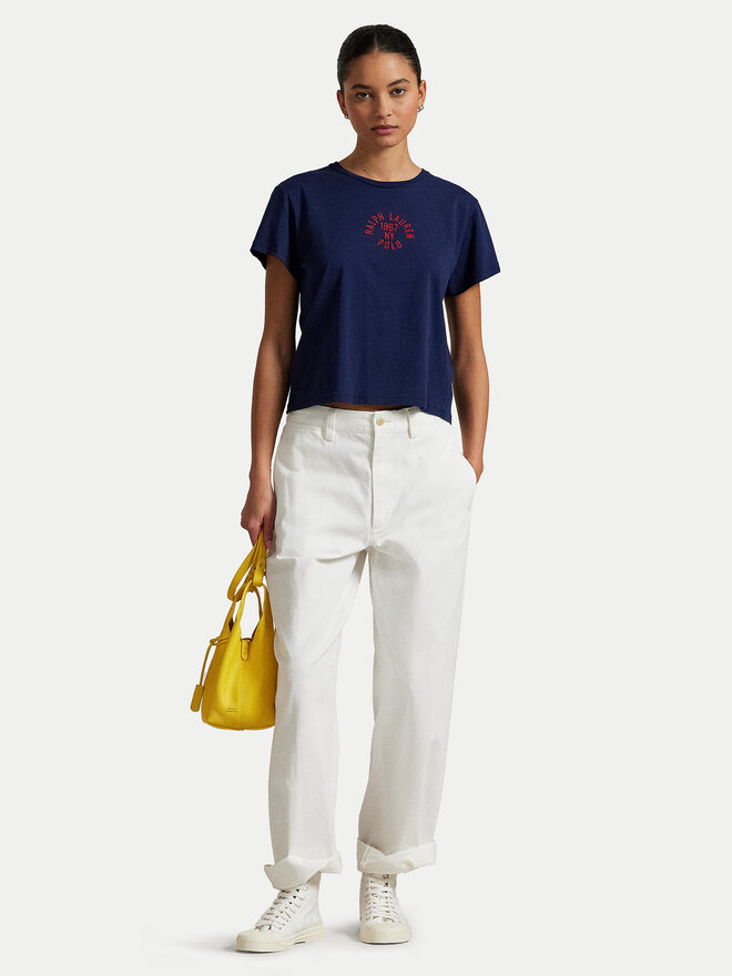 Polo Ralph Lauren Polo Ralph Lauren Póló 211965108001 Sötétkék Regular Fit