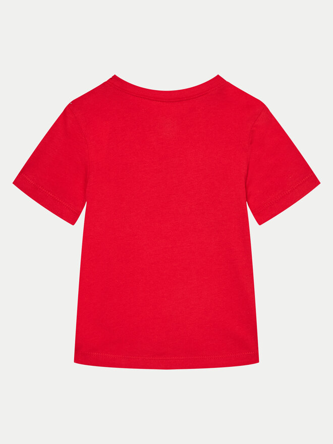 Gap Gap Majica 459557-05 Rdeča Regular Fit