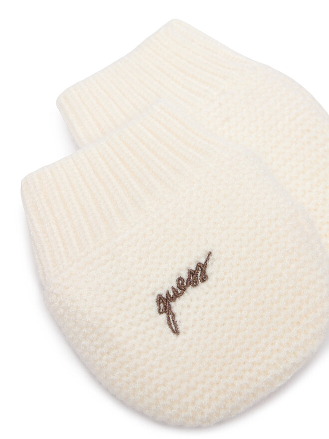 Guess Set Mütze und Handschuhe Guess H6BZ08 Z1552 Creme