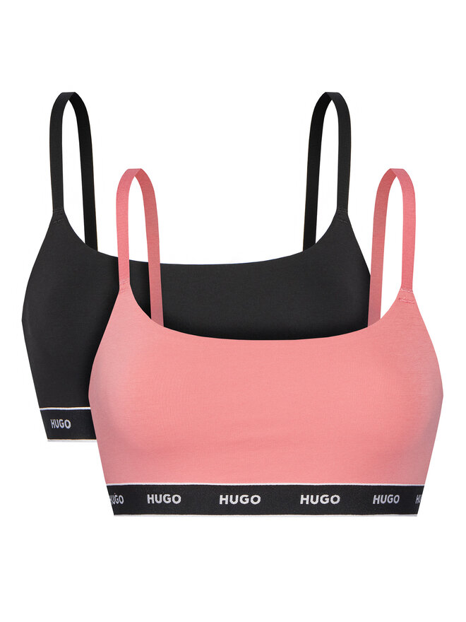 HUGO HUGO Pack de 2 sujetadores tipo top Twin 50545691 De color