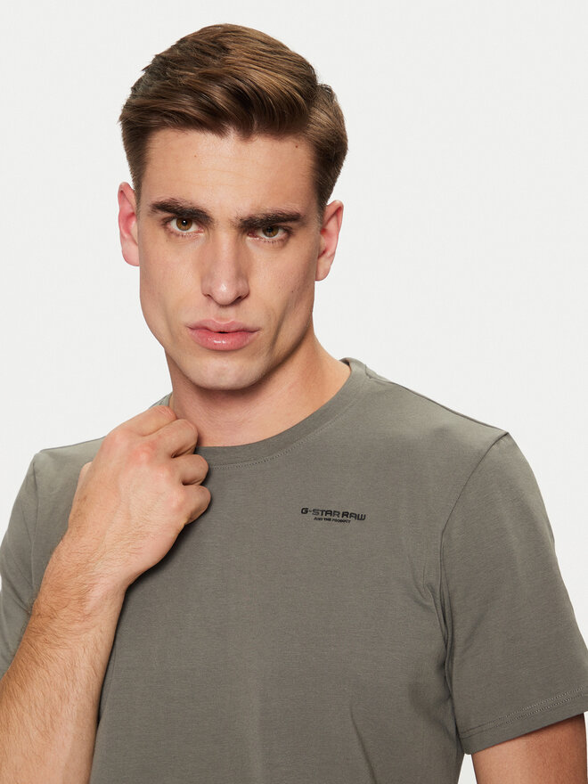 G-Star Raw G-Star Raw Футболка Base D19070 1260 Сірий Slim Fit