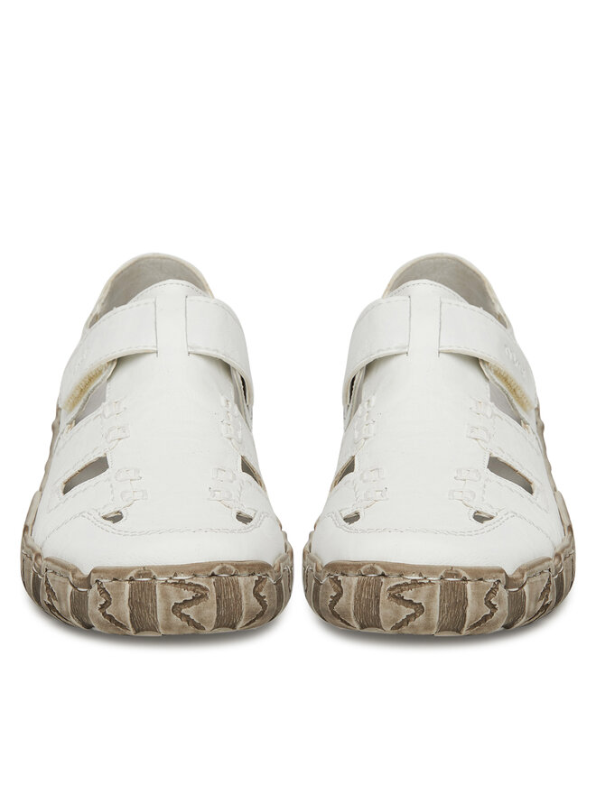 Rieker Pantofi Rieker L0362-80 Alb