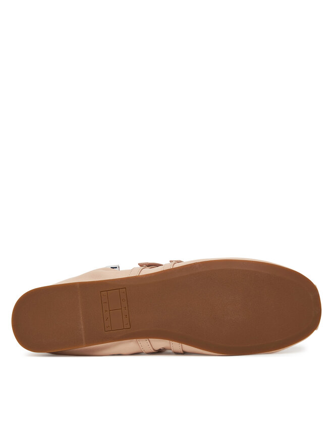 Tommy Jeans Балетки Tommy Jeans Ballerina EN0EN02720 Рожевий