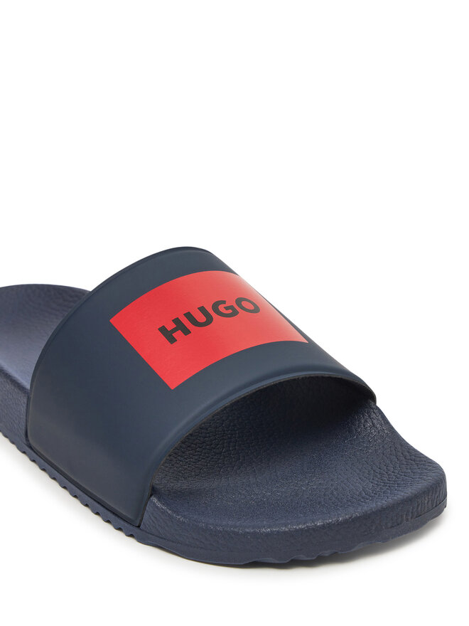 HUGO Klapki HUGO Timein Slid 50548061 Granatowy
