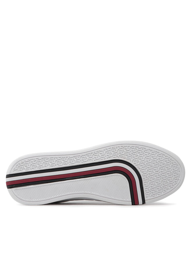Tommy Hilfiger Tenisice Tommy Hilfiger Th Bio Court Sneaker Classic FW0FW06802 Bijela