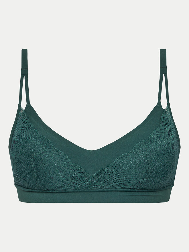 Chantelle Chantelle Бюстгальтер бралетт Soft Stretch C11GQ9 Зелений