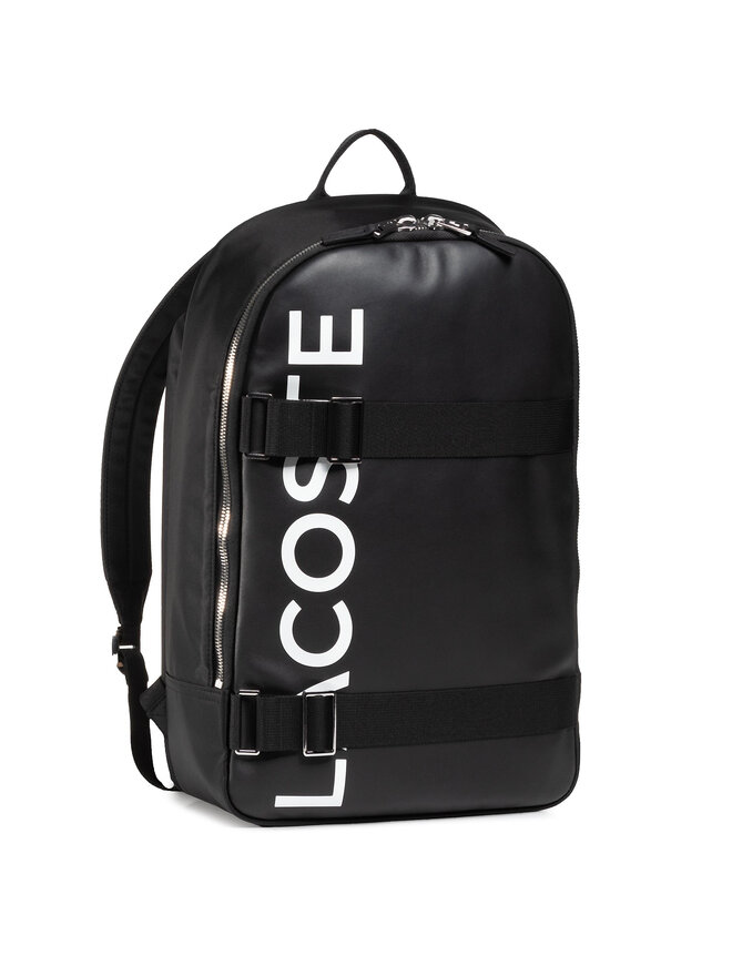Lacoste Rucksack Lacoste Square Backpack NH3117IA Schwarz