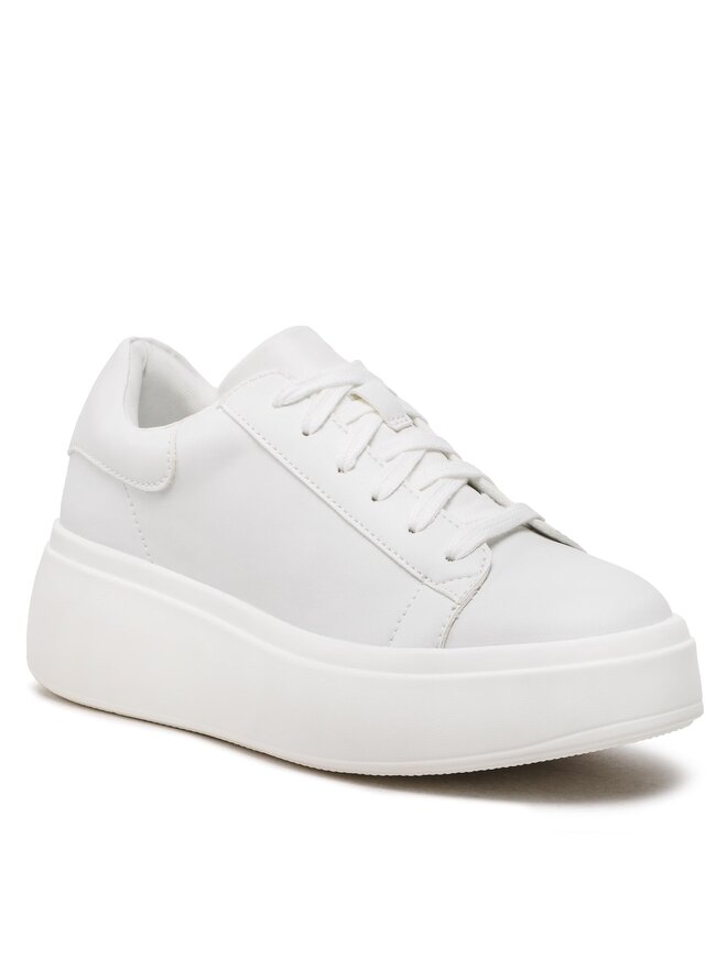 DeeZee Sneakersy DeeZee WS190701-01 Biela