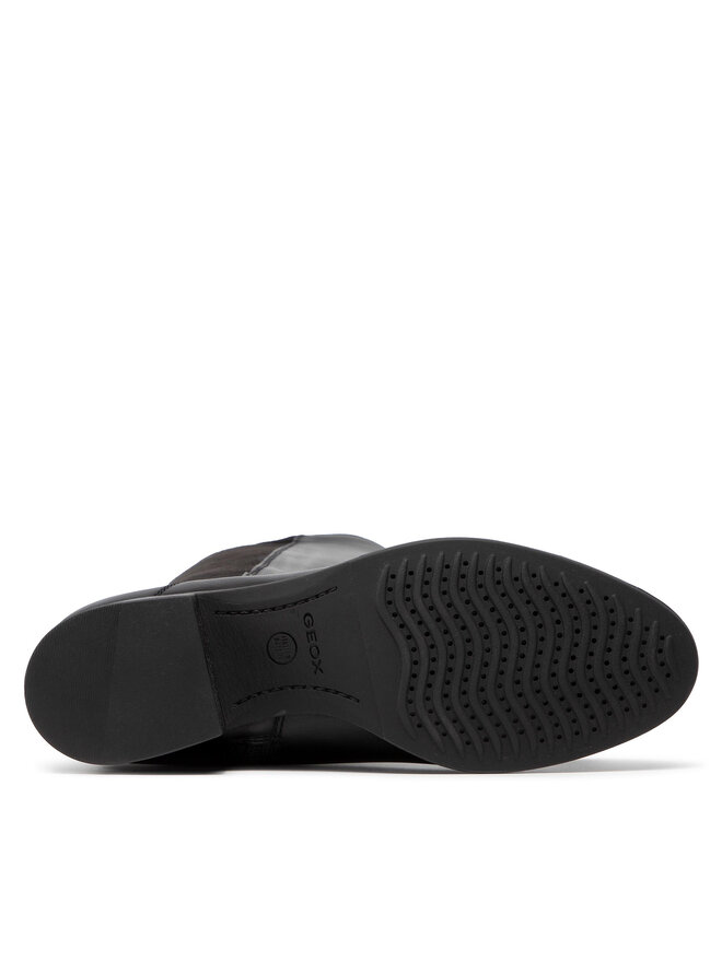 Geox Kozačky Geox D Felicity D D16G1D 043JZ C9999 Černá