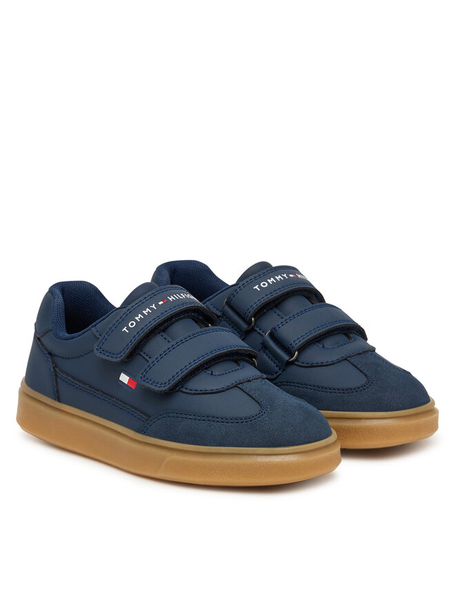Tommy Hilfiger Sneakers Tommy Hilfiger Low Cut Velcro Sneaker T1X9-35219-1269 S Dunkelblau