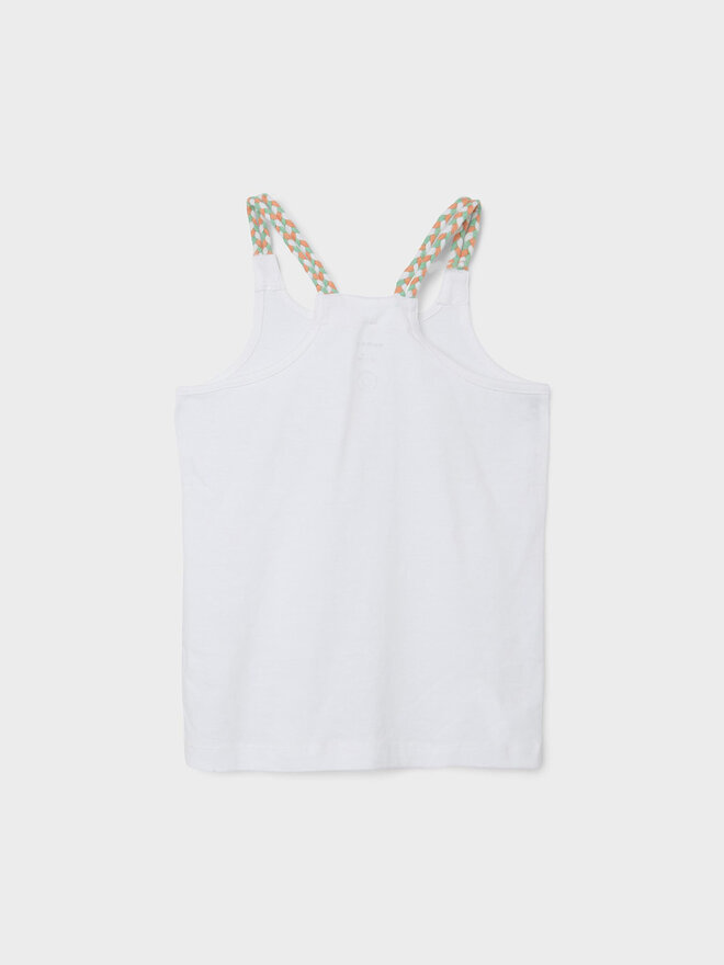 NAME IT NAME IT Top 13214959 Weiß Slim Fit
