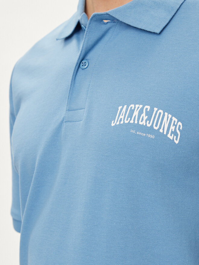 Jack&Jones Jack&Jones Pólóing Josh 12247387 Kék Standard Fit