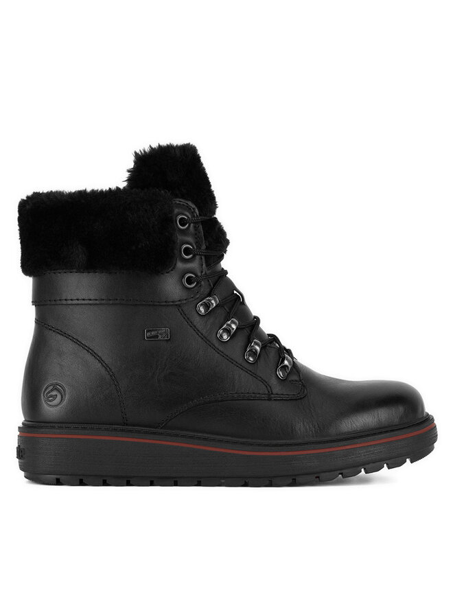 Remonte Botine Remonte D0U70-01 Negru