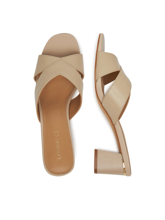 Lasocki Pantoletten Lasocki WYL3454-11Z Beige