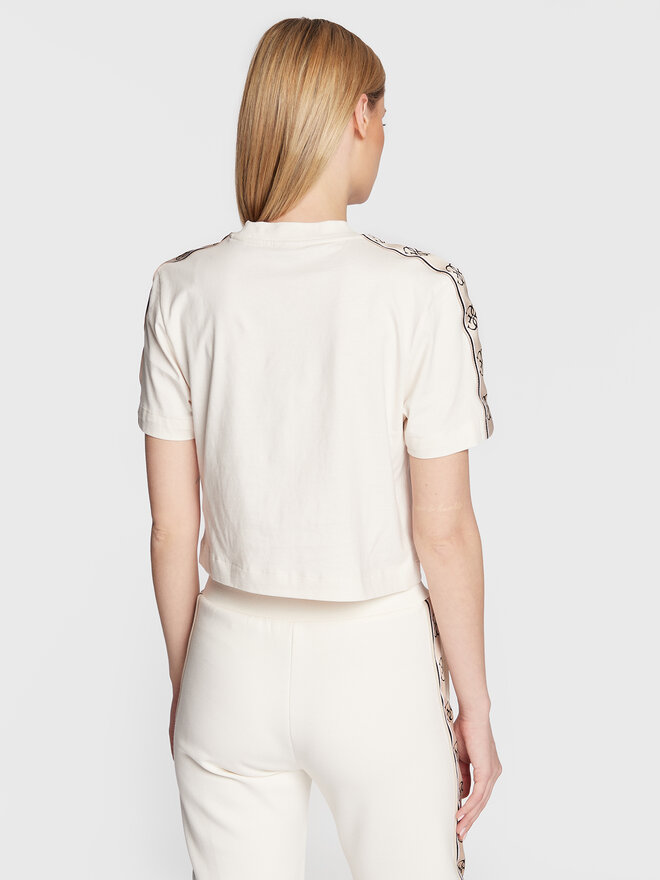 Guess Guess Camiseta V3RI08 I3Z14 Beis Relaxed Fit