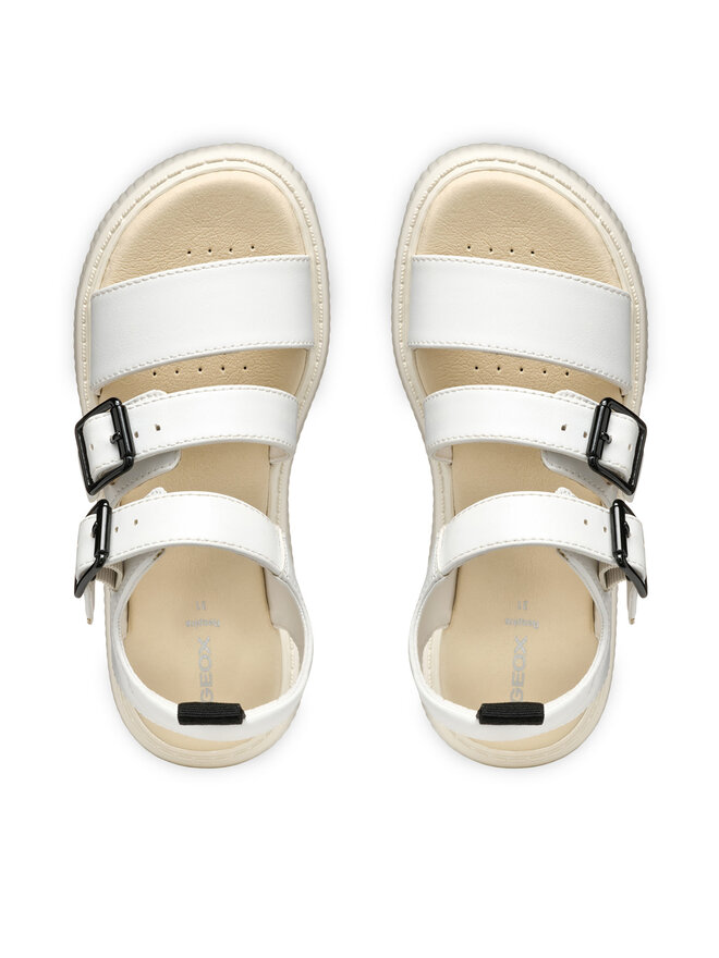 Geox Sandály Geox J Kodette Gir J55DBG 000BC C1000 M Bílá