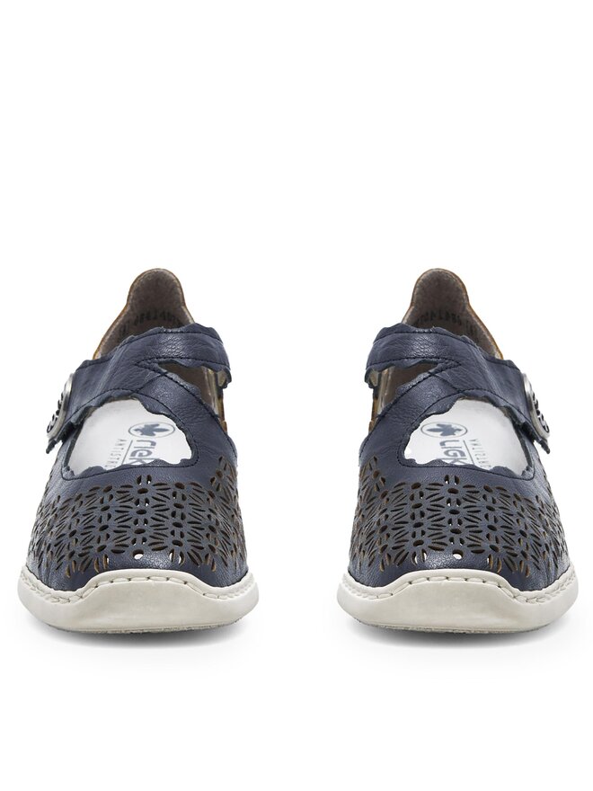 Rieker Halbschuhe Rieker 413G4-14 Dunkelblau