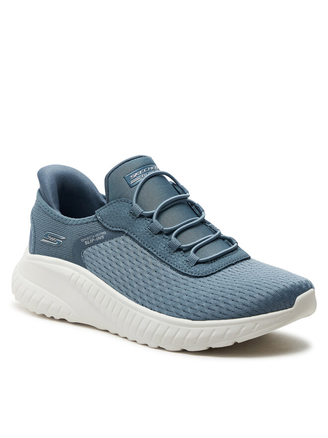 Skechers Sneakersy Skechers Bobs Squad Chaos-In Color 117504/SLT Niebieski