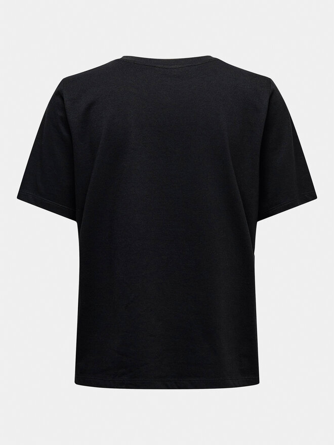 ONLY ONLY Camiseta 15270390 Negro Regular Fit
