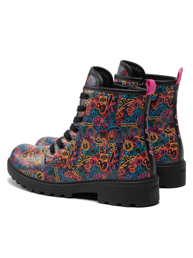 Geox Bakancs Geox J Casey G. D J2620D 00004 C9240 D Színes