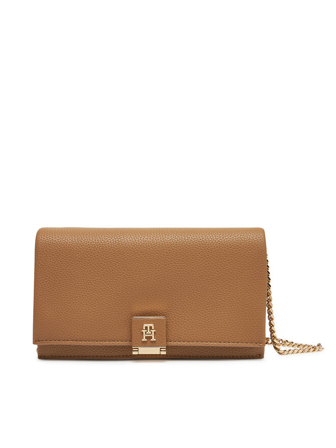 Tommy Hilfiger Сумка Tommy Hilfiger Th Her Flap W/Chain AW0AW17403 Бежевий