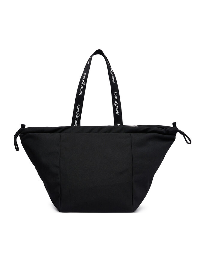 Tommy Jeans Handtasche Tommy Jeans Tjw Ess Daily Tote AW0AW18771 Schwarz