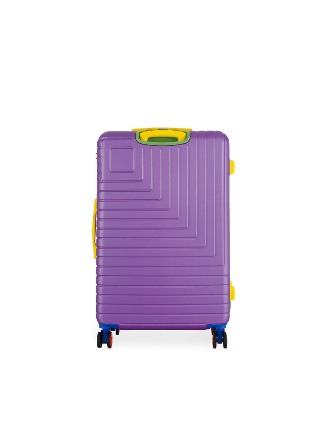 Semi Line Μεγάλη Βαλίτσα Semi Line T5940-3 Μωβ