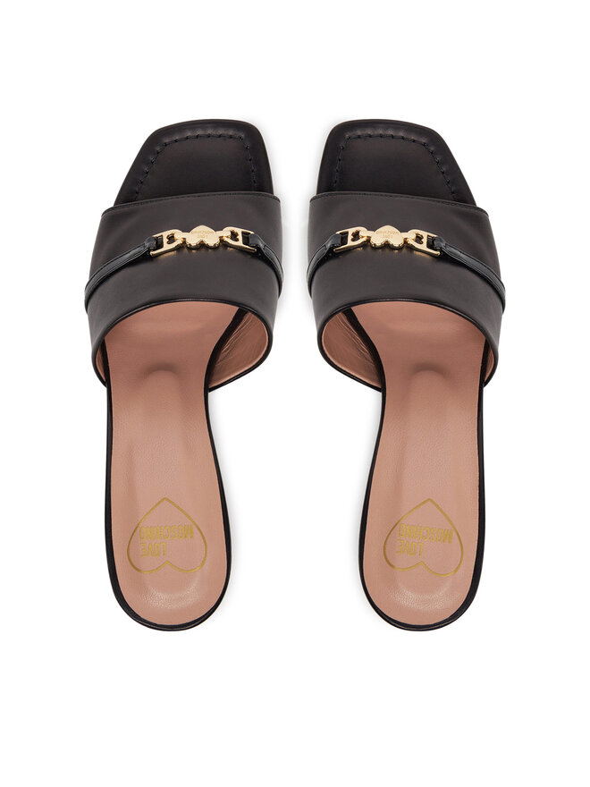 LOVE MOSCHINO Şlapi LOVE MOSCHINO JA28075G1MIA400A Negru