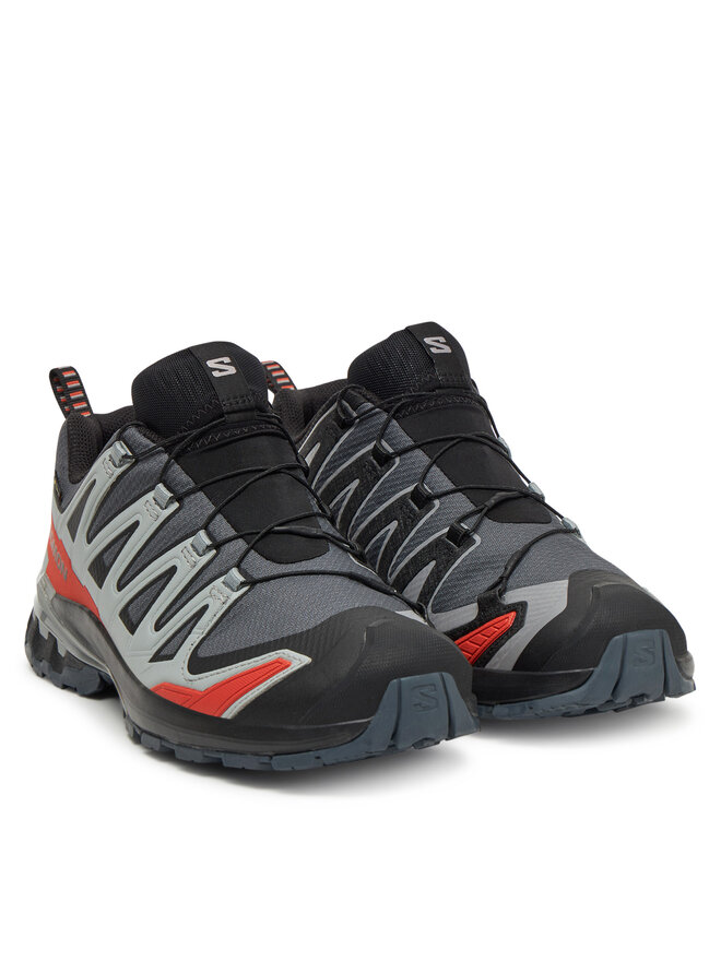 Salomon Pantofi pentru alergare Salomon Xa Pro 3D V9 Gore-Tex L47817500 Gri