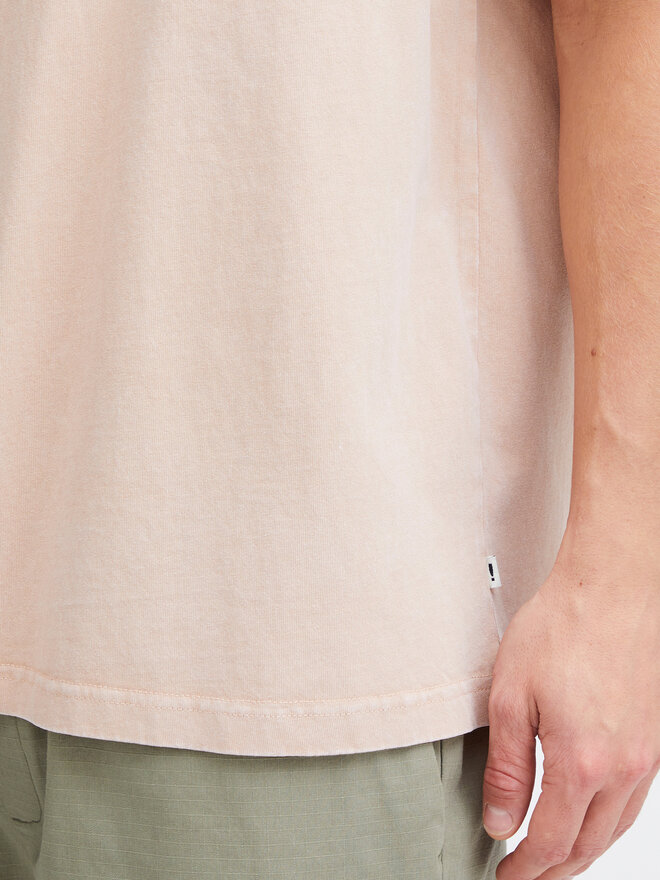 Solid Solid T-Shirt Ismail 21108240 Πορτοκαλί Regular Fit