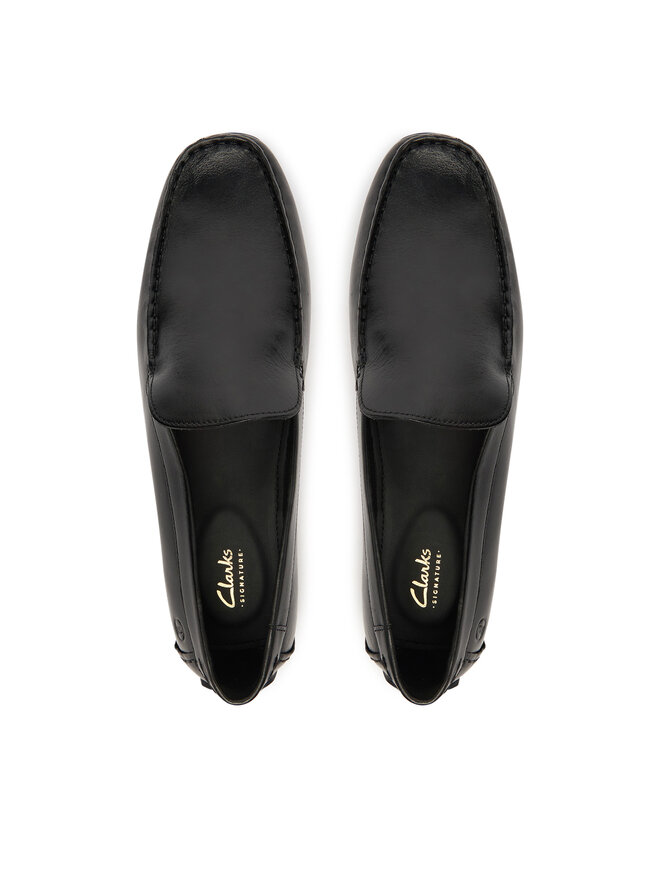 Clarks Мокасини Clarks Corsley Plain 26186444 Чорний
