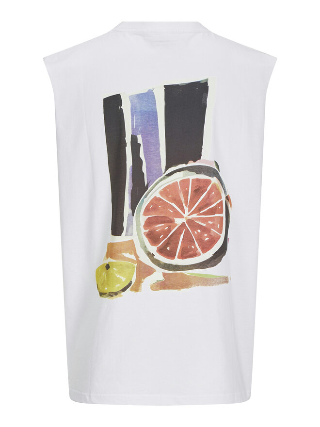 Jack&Jones Jack&Jones Tank-Top Varenna 12273524 Weiß Oversize