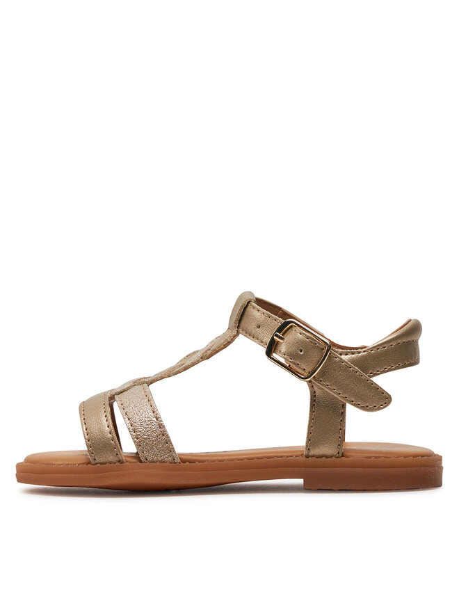 Geox Sandalen Geox J Sandal Karly Girl J4535H 0NFQD C2010 M Goldfarben