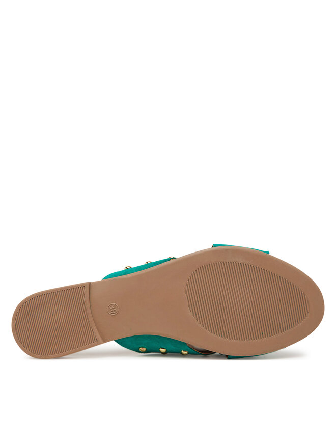 Pieces Pantoletten Pieces 17156837 Grün